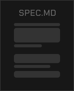 A generated SPEC.md document